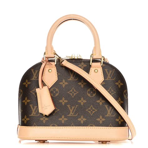 louis vuitton alma vernis blue|louis vuitton monogram alma bb.